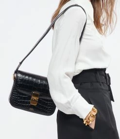 A.P.C. Sac Grace Small Cuir Embossé Croco Noir 12 A.P.C. Sac Grace Small Cuir Embossé Croco Noir -jerome dreyfuss shop unnamed file 2666
