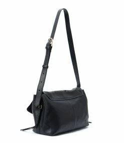 Alternative view of VANESSA BRUNO Sac Crossbody GM Cuir Agneau Noir