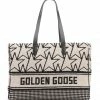 GOLDEN GOOSE Cabas California Jacquard Cuir Blanc Noir 1 GOLDEN GOOSE Cabas California Jacquard Cuir Blanc Noir -jerome dreyfuss shop unnamed file 267