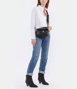 CLARIS VIROT Sac Lily Python Noir 13 CLARIS VIROT Sac Lily Python Noir -jerome dreyfuss shop unnamed file 2691
