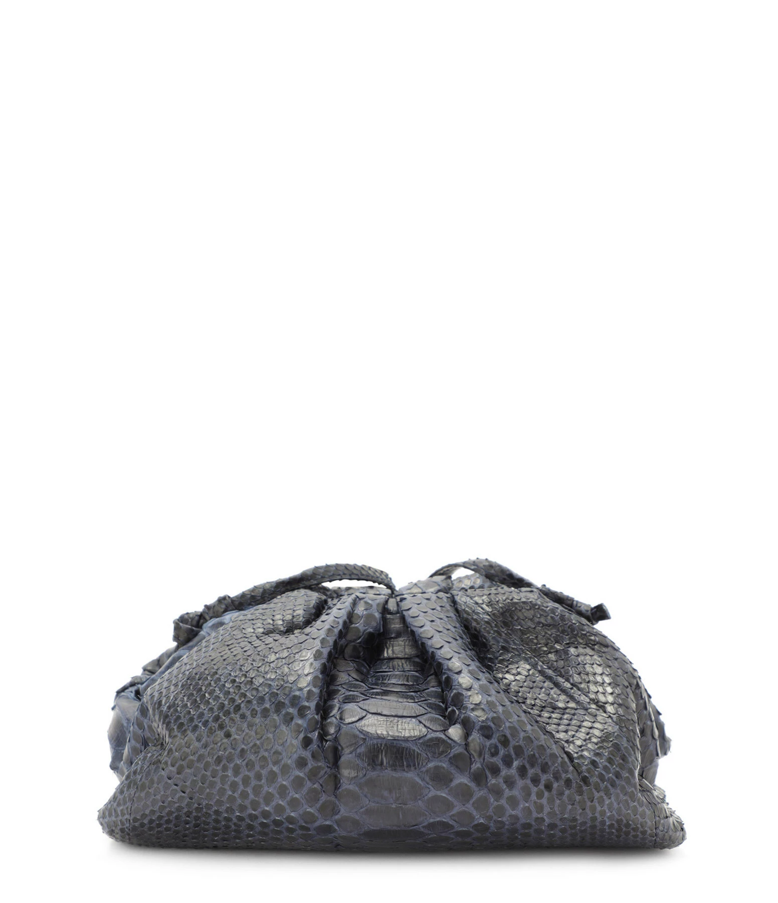 SISTA PARIS Sac Baby Uniq Cuir Souple Python Navy 3 SISTA PARIS Sac Baby Uniq Cuir Souple Python Navy