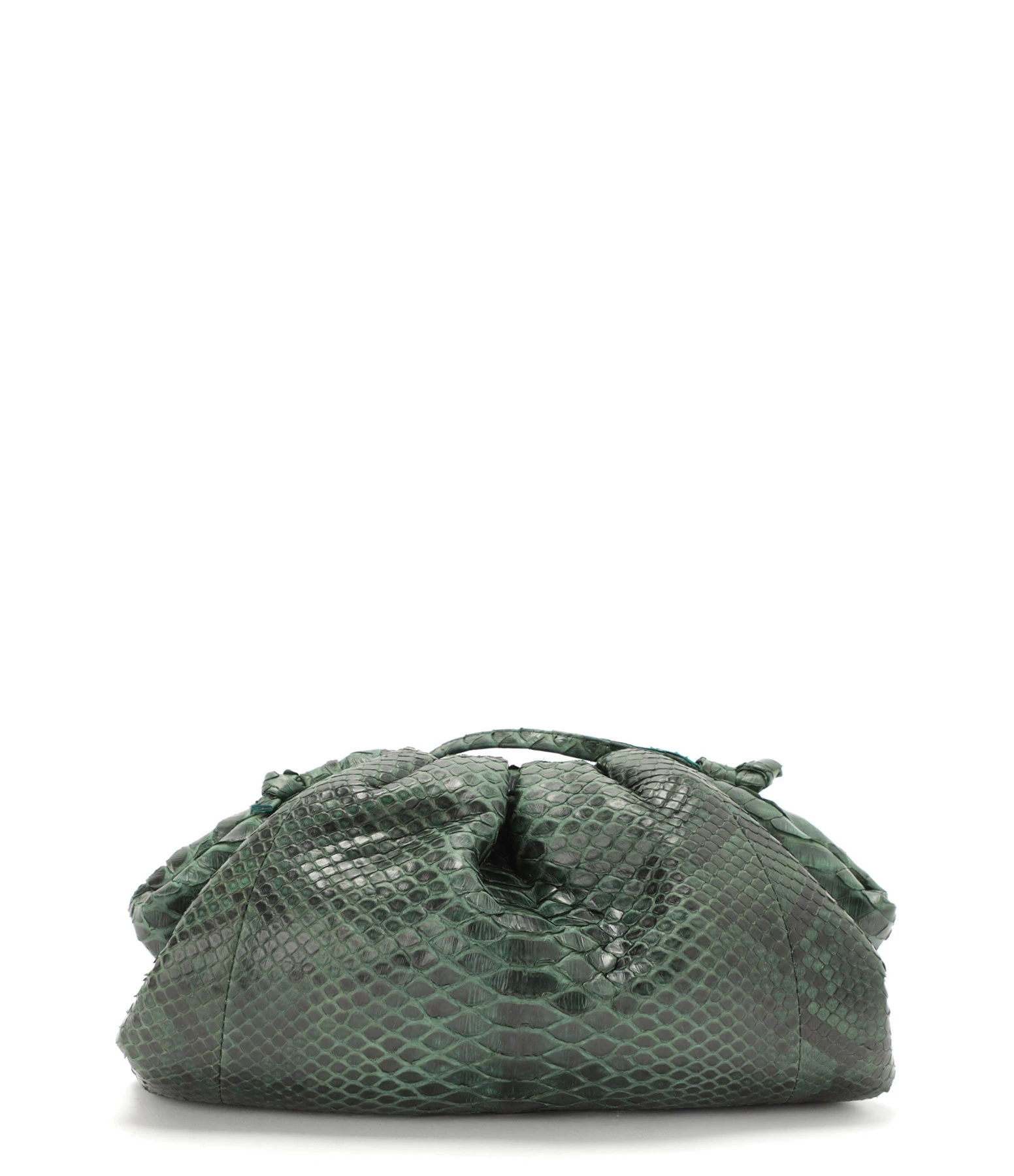SISTA PARIS Sac Baby Uniq Cuir Souple Python Vert 3 SISTA PARIS Sac Baby Uniq Cuir Souple Python Vert