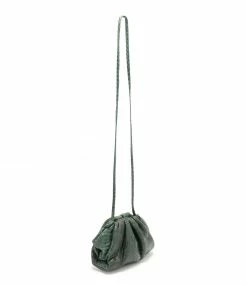 Alternative view of SISTA PARIS Sac Baby Uniq Cuir Souple Python Vert