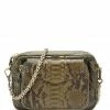 CLARIS VIROT Sac Charly Python Kaki Foncé 1 CLARIS VIROT Sac Charly Python Kaki Foncé -jerome dreyfuss shop unnamed file 2729