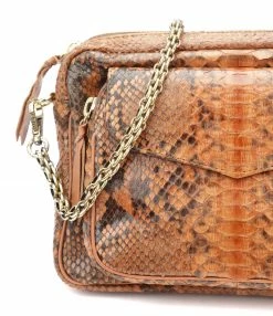 CLARIS VIROT Sac Big Charly Python Moka 9 CLARIS VIROT Sac Big Charly Python Moka -jerome dreyfuss shop unnamed file 2736