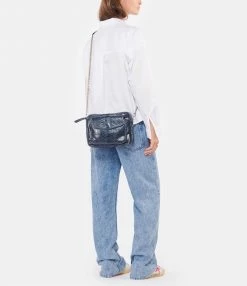 CLARIS VIROT Sac Big Charly Python Navy Argentée 11 CLARIS VIROT Sac Big Charly Python Navy Argentée -jerome dreyfuss shop unnamed file 2754