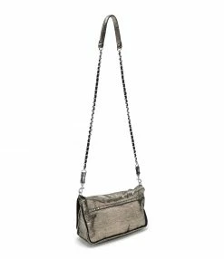 Alternative view of JEROME DREYFUSS Sac Bobi S Cuir Lamé Champa