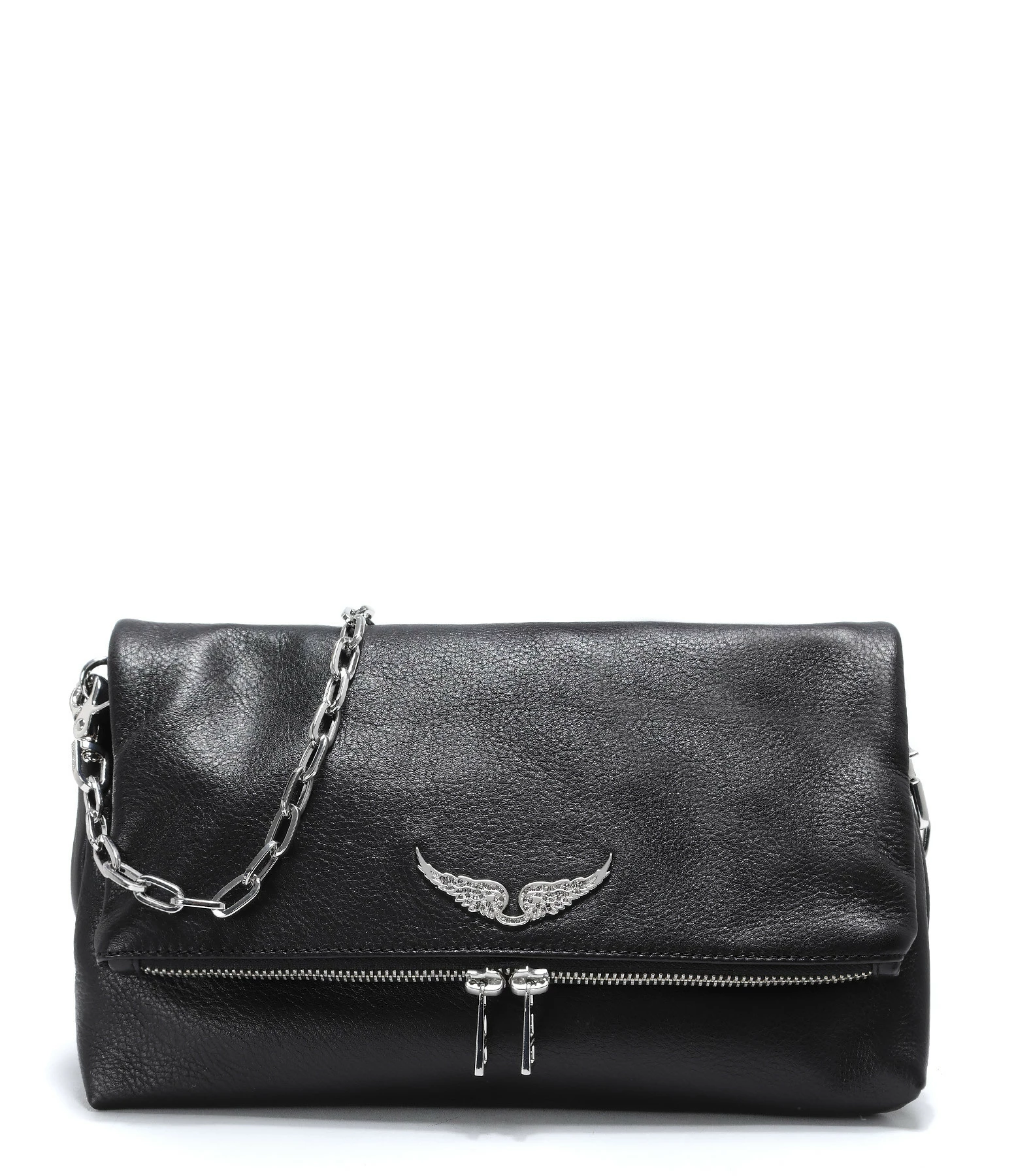 ZADIG & VOLTAIRE Sac Rocky Cuir Grainé Noir 3 ZADIG & VOLTAIRE Sac Rocky Cuir Grainé Noir