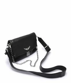 Alternative view of ZADIG & VOLTAIRE Sac Rocky Cuir Grainé Noir