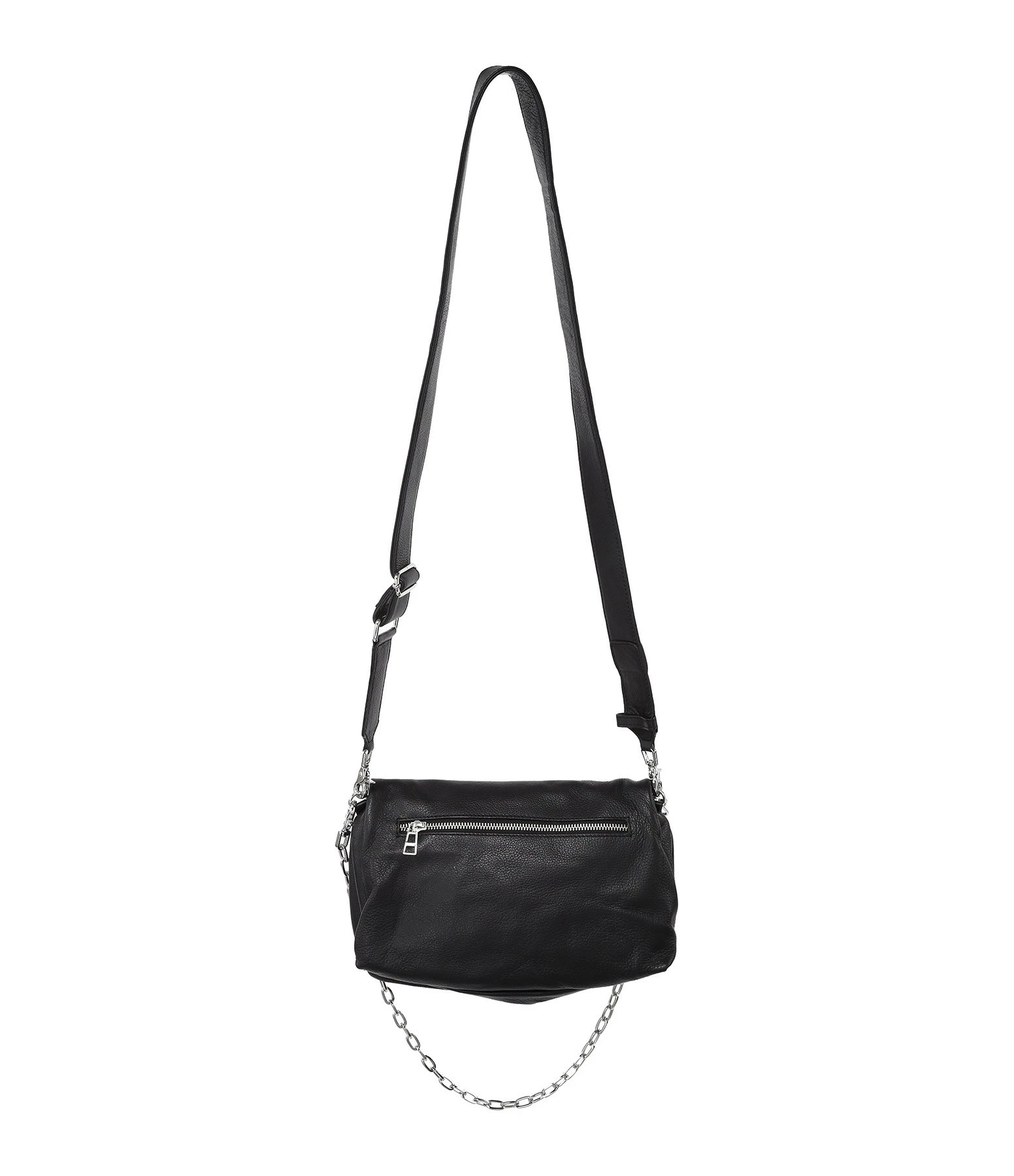 ZADIG & VOLTAIRE Sac Rocky Cuir Grainé Noir 5 ZADIG & VOLTAIRE Sac Rocky Cuir Grainé Noir – Image 3