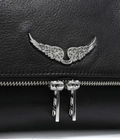 ZADIG & VOLTAIRE Sac Rocky Cuir Grainé Noir 15 ZADIG & VOLTAIRE Sac Rocky Cuir Grainé Noir -jerome dreyfuss shop unnamed file 2779