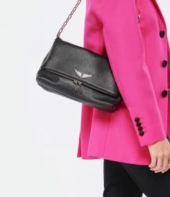 ZADIG & VOLTAIRE Sac Rocky Cuir Grainé Noir 18 ZADIG & VOLTAIRE Sac Rocky Cuir Grainé Noir -jerome dreyfuss shop unnamed file 2782