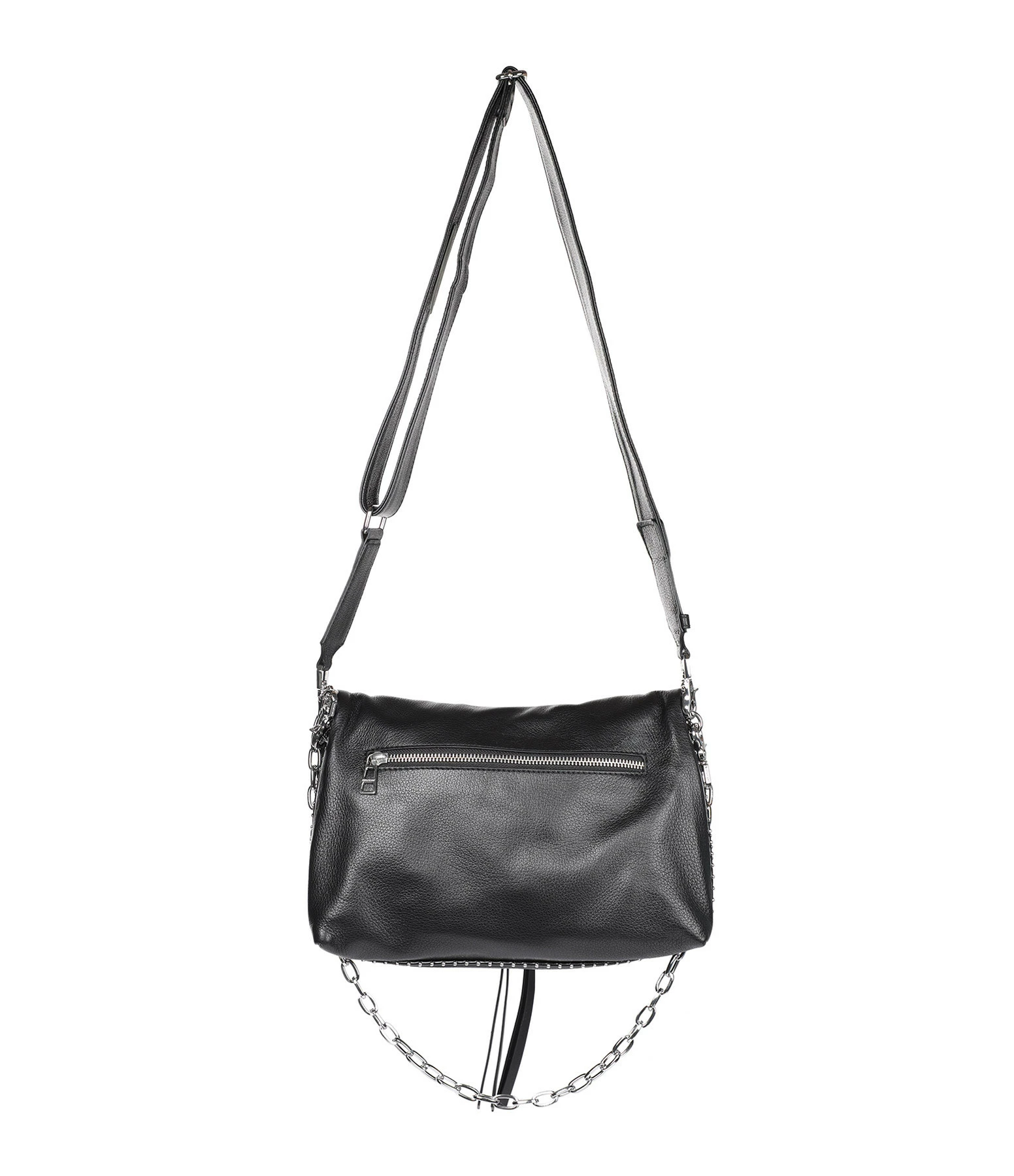 ZADIG & VOLTAIRE Sac Rocky Clous Cuir Grainé Noir 5 ZADIG & VOLTAIRE Sac Rocky Clous Cuir Grainé Noir – Image 3