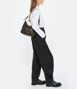 ISABEL MARANT Sac Mini Niamey Cuir Agneau Noir Argenté 7 ISABEL MARANT Sac Mini Niamey Cuir Agneau Noir Argenté -jerome dreyfuss shop unnamed file 2822