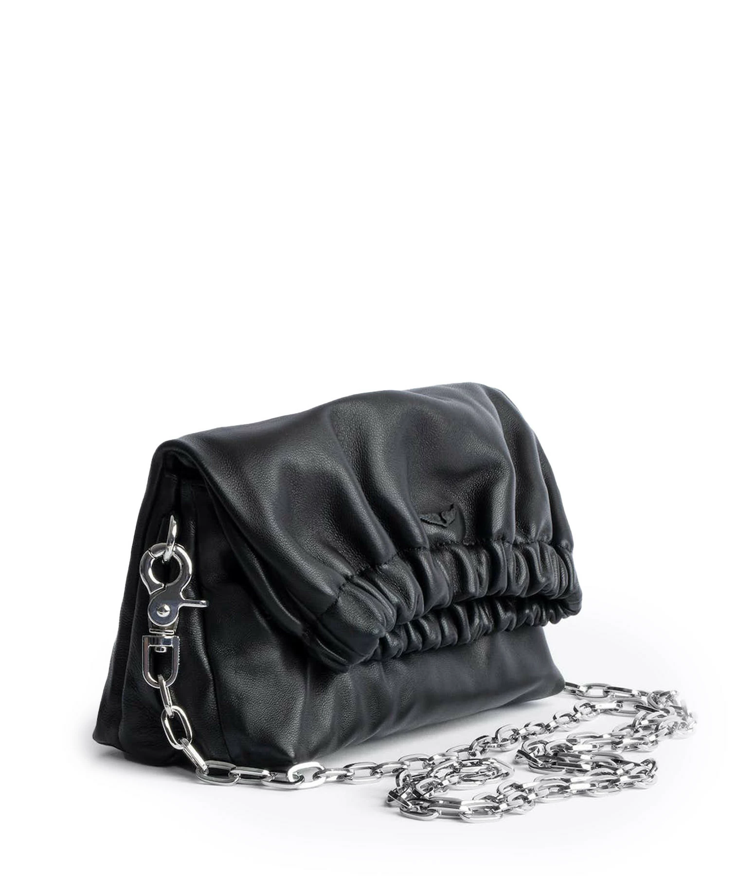 ZADIG & VOLTAIRE Sac Rockyssime XS Cuir Noir 4 ZADIG & VOLTAIRE Sac Rockyssime XS Cuir Noir – Image 2