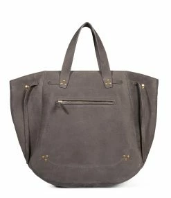 JEROME DREYFUSS Sac Marius Cuir Suédé Croco Éléphant