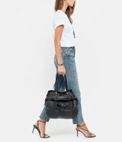 JEROME DREYFUSS Sac Billy M Cuir Grainé Noir Brass 15 JEROME DREYFUSS Sac Billy M Cuir Grainé Noir Brass -jerome dreyfuss shop unnamed file 2855