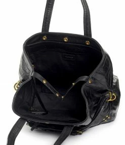 JEROME DREYFUSS Sac Billy M Cuir Croco Noir -jerome dreyfuss shop unnamed file 2859