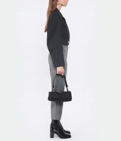 GANNI Sac Baguette Recyclé Noir 13 GANNI Sac Baguette Recyclé Noir -jerome dreyfuss shop unnamed file 2898