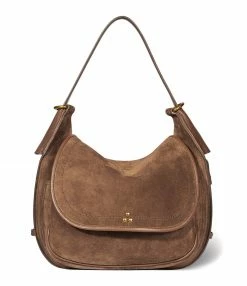 jerome dreyfuss shop 7 JEROME DREYFUSS Sac Philippe Cuir Suédé Tabac
