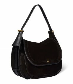 Alternative view of JEROME DREYFUSS Sac Philippe Cuir Suédé Noir