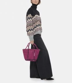 VANESSA BRUNO Cabas S Lin Cassis 13 VANESSA BRUNO Cabas S Lin Cassis -jerome dreyfuss shop unnamed file 292