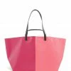 CAHU Cabas Pratique M Toile Rose -jerome dreyfuss shop unnamed file 299