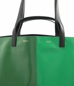 CAHU Cabas Pratique M Toile Vert 11 CAHU Cabas Pratique M Toile Vert -jerome dreyfuss shop unnamed file 311