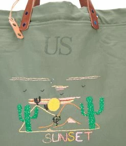 AEP + Sac Blancka Desert Coton Kaki -jerome dreyfuss shop unnamed file 323