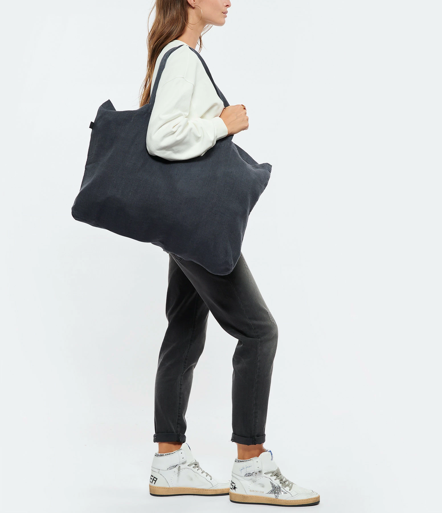 HAOMY Sac Lavezzi Lin Denim 7 HAOMY Sac Lavezzi Lin Denim – Image 5
