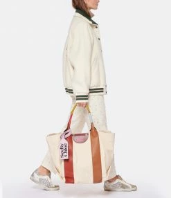 SEE BY CHLOE Cabas Laetizia Toile Cuir Burnt Henna 13 SEE BY CHLOE Cabas Laetizia Toile Cuir Burnt Henna -jerome dreyfuss shop unnamed file 368