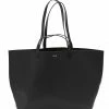 CAHU Cabas Pratique M Toile Noir -jerome dreyfuss shop unnamed file 419