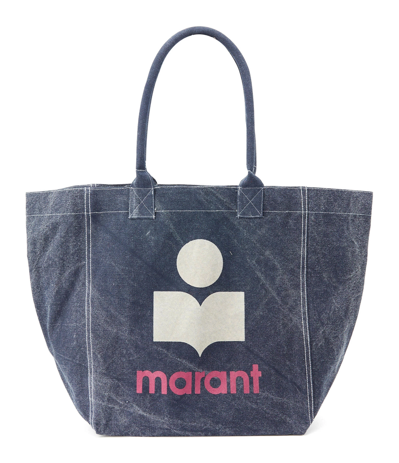 ISABEL MARANT Cabas Yenky Coton Bleu 3 ISABEL MARANT Cabas Yenky Coton Bleu