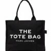 MARC JACOBS Sac The Large Tote Coton Noir 2 MARC JACOBS Sac The Large Tote Coton Noir -jerome dreyfuss shop unnamed file 437