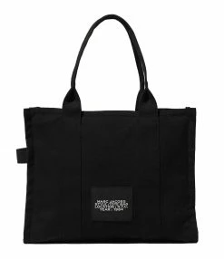 Alternative view of MARC JACOBS Sac The Large Tote Coton Noir