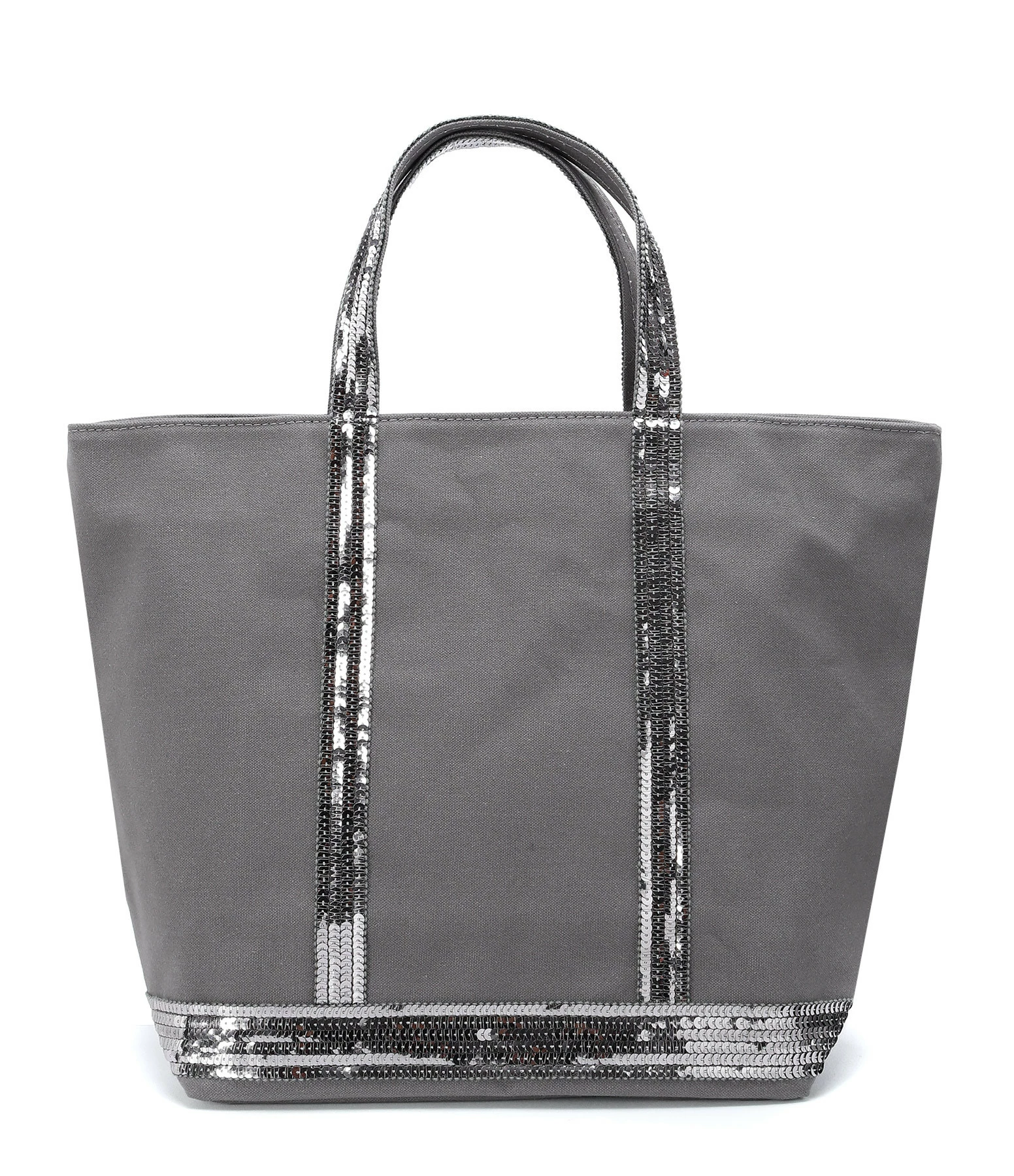 VANESSA BRUNO Cabas M Coton Anthracite 3 VANESSA BRUNO Cabas M Coton Anthracite