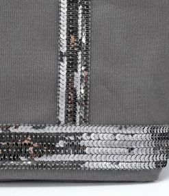 VANESSA BRUNO Cabas M Coton Anthracite 9 VANESSA BRUNO Cabas M Coton Anthracite -jerome dreyfuss shop unnamed file 444