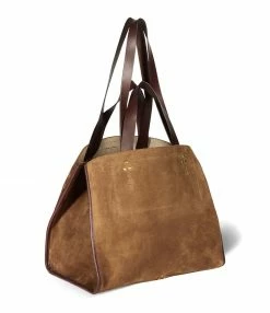 Alternative view of JEROME DREYFUSS Cabas Léon L Cuir Tabac