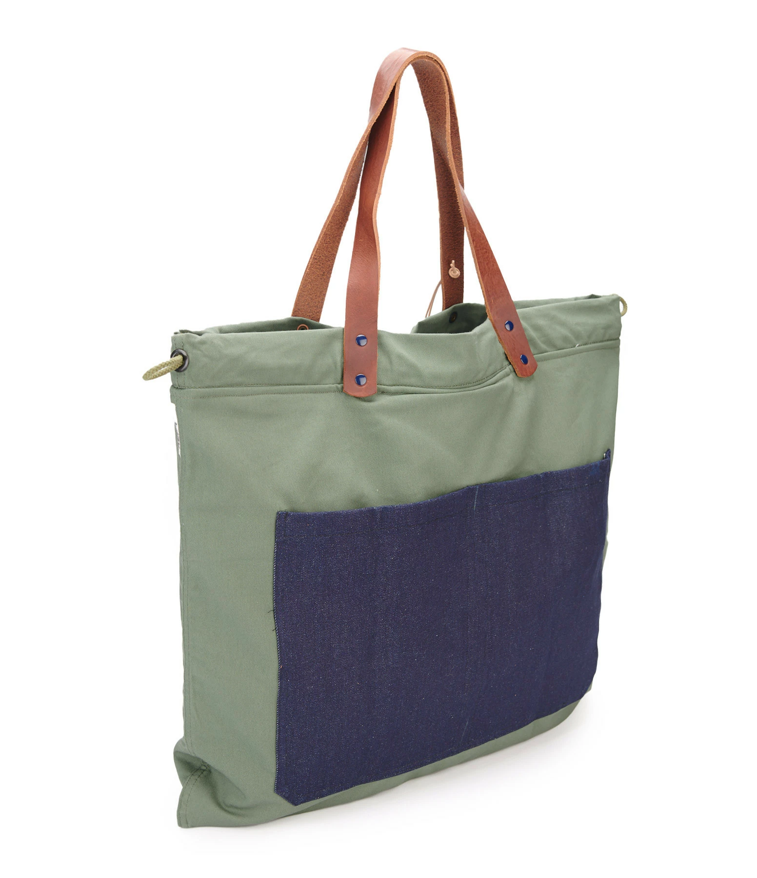AEP + Sac Blancka Sunset Palm Coton Kaki 4 AEP + Sac Blancka Sunset Palm Coton Kaki – Image 2