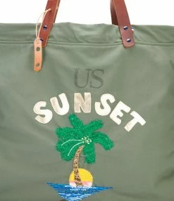 AEP + Sac Blancka Sunset Palm Coton Kaki 9 AEP + Sac Blancka Sunset Palm Coton Kaki -jerome dreyfuss shop unnamed file 480