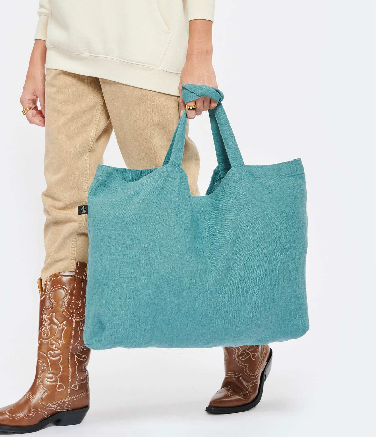 HAOMY Sac Lavezzi Lin Aqua Sea 6 HAOMY Sac Lavezzi Lin Aqua Sea – Image 4