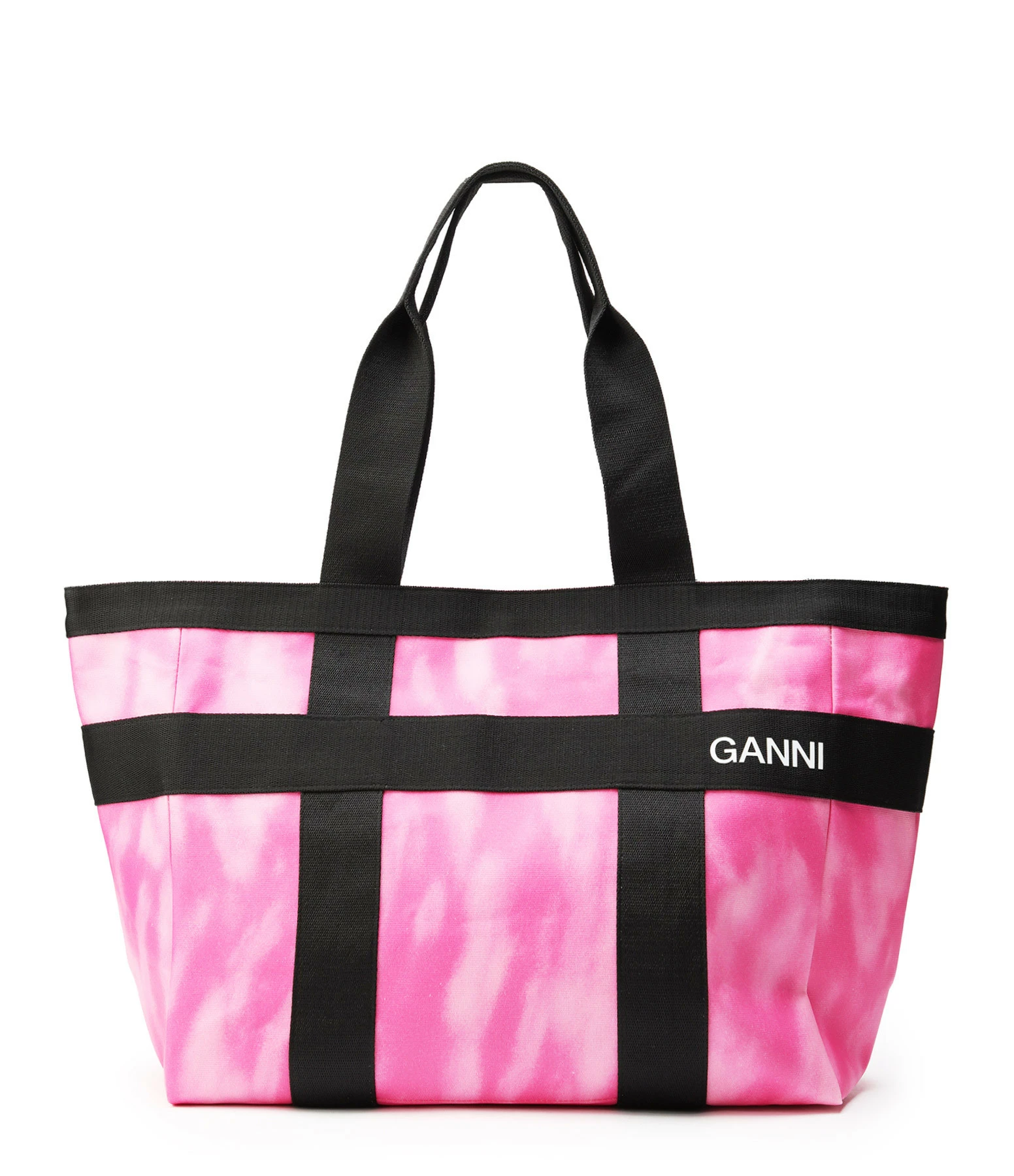 GANNI Cabas Canvas Rose 3 GANNI Cabas Canvas Rose