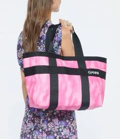 GANNI Cabas Canvas Rose 12 GANNI Cabas Canvas Rose -jerome dreyfuss shop unnamed file 528