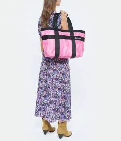 GANNI Cabas Canvas Rose 13 GANNI Cabas Canvas Rose -jerome dreyfuss shop unnamed file 529