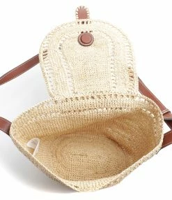 VANESSA BRUNO Panier PM Raphia Cognac 11 VANESSA BRUNO Panier PM Raphia Cognac -jerome dreyfuss shop unnamed file 54