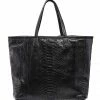 CLARIS VIROT Cabas Marny Python Noir -jerome dreyfuss shop unnamed file 541