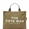 MARC JACOBS Sac The Medium Tote Coton Slate Green -jerome dreyfuss shop unnamed file 552