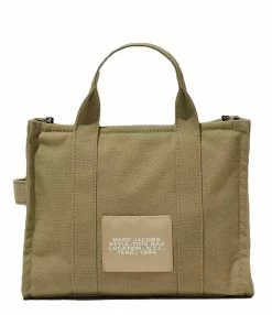 MARC JACOBS Sac The Medium Tote Coton Slate Green 12 MARC JACOBS Sac The Medium Tote Coton Slate Green -jerome dreyfuss shop unnamed file 555