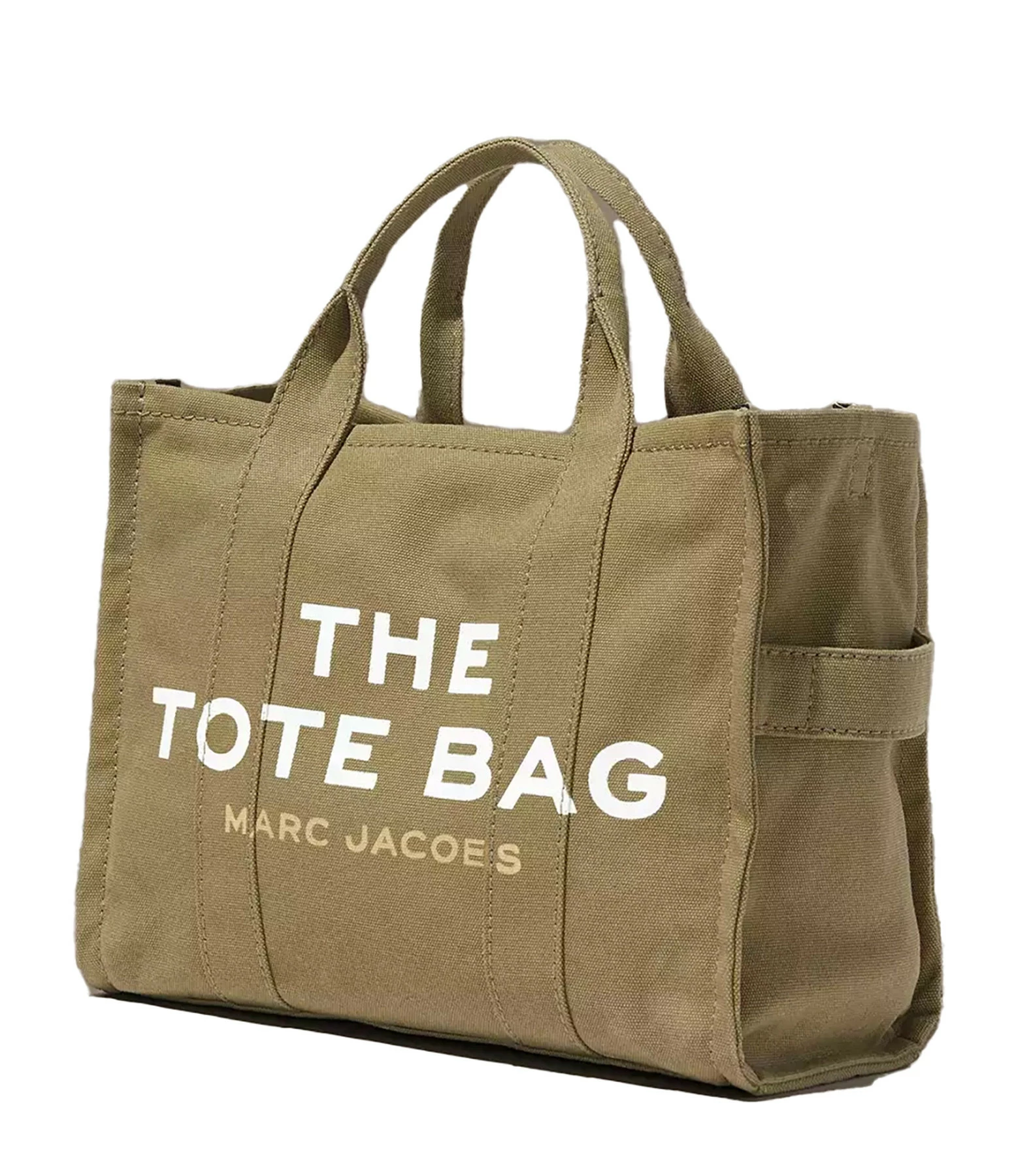 MARC JACOBS Sac The Medium Tote Coton Slate Green 7 MARC JACOBS Sac The Medium Tote Coton Slate Green – Image 5