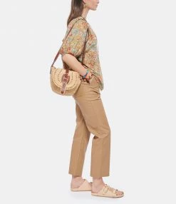 VANESSA BRUNO Panier PM Raphia Cognac 14 VANESSA BRUNO Panier PM Raphia Cognac -jerome dreyfuss shop unnamed file 57